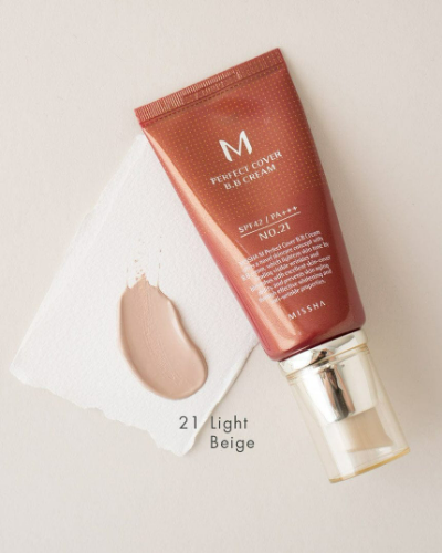 M  Covering BB Cream No.21 Light Beige 50ml